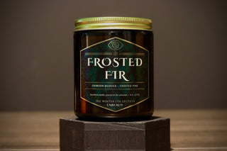FROSTED FIR – Fresh Pine & Cranberry Soy Candle