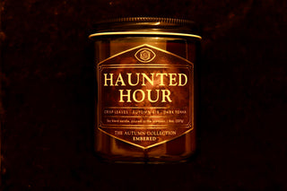 HAUNTED HOUR – Autumn Leaf & Tonka Soy Candle