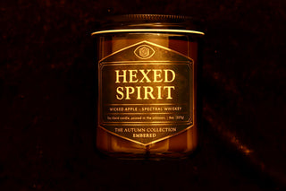 HEXED CIDER – Whiskey Apple Soy Candle