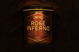 ROSE INFERNO – Rose & Amber Soy Candle