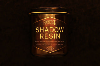 SHADOW RESIN – Patchouli & Sandalwood Soy Candle