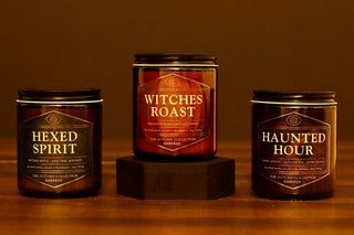 Autumn Collection 3-candle set by Embered with fall scents